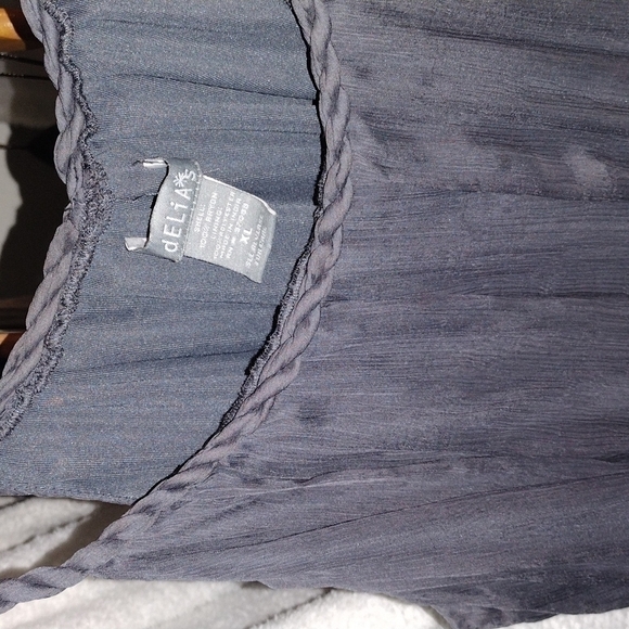 GREY Silk Blouse - Picture 3 of 4